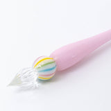 Wagashi Sakura Mochi Glass Dip Pen