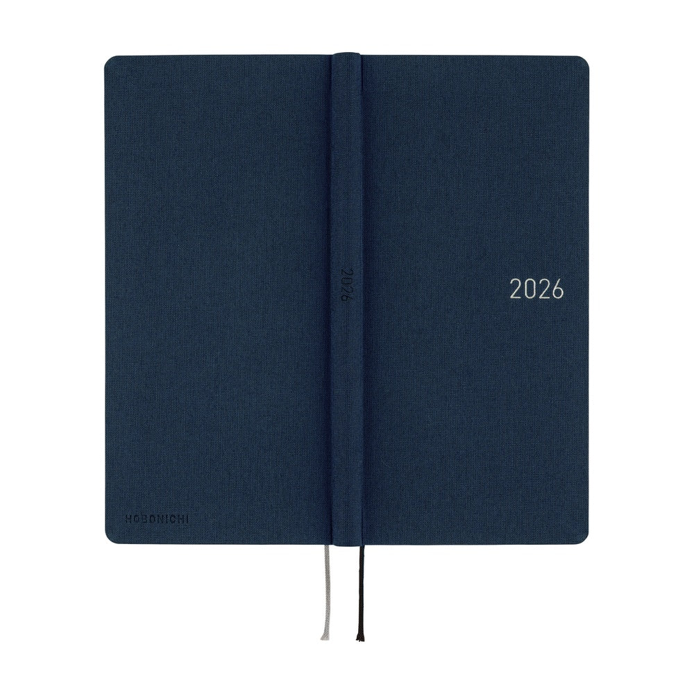 Hobonichi 2026 Spring Weeks Colors: Cosmo Blue [JPN/Tall & Slim/April Start]