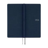 Hobonichi 2026 Spring Weeks Colors: Cosmo Blue [JPN/Tall & Slim/April Start]