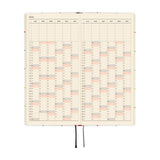 Hobonichi 2026 Weeks 100%ORANGE: Squirrel’s Moving Day [JPN/Tall & Slim/April Start]