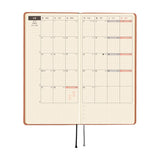Hobonichi 2026 Spring Weeks Smooth: Milk Cocoa [JPN/Tall & Slim/April Start]