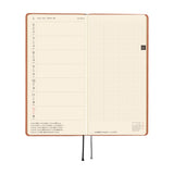 Hobonichi 2026 Spring Weeks Smooth: Milk Cocoa [JPN/Tall & Slim/April Start]