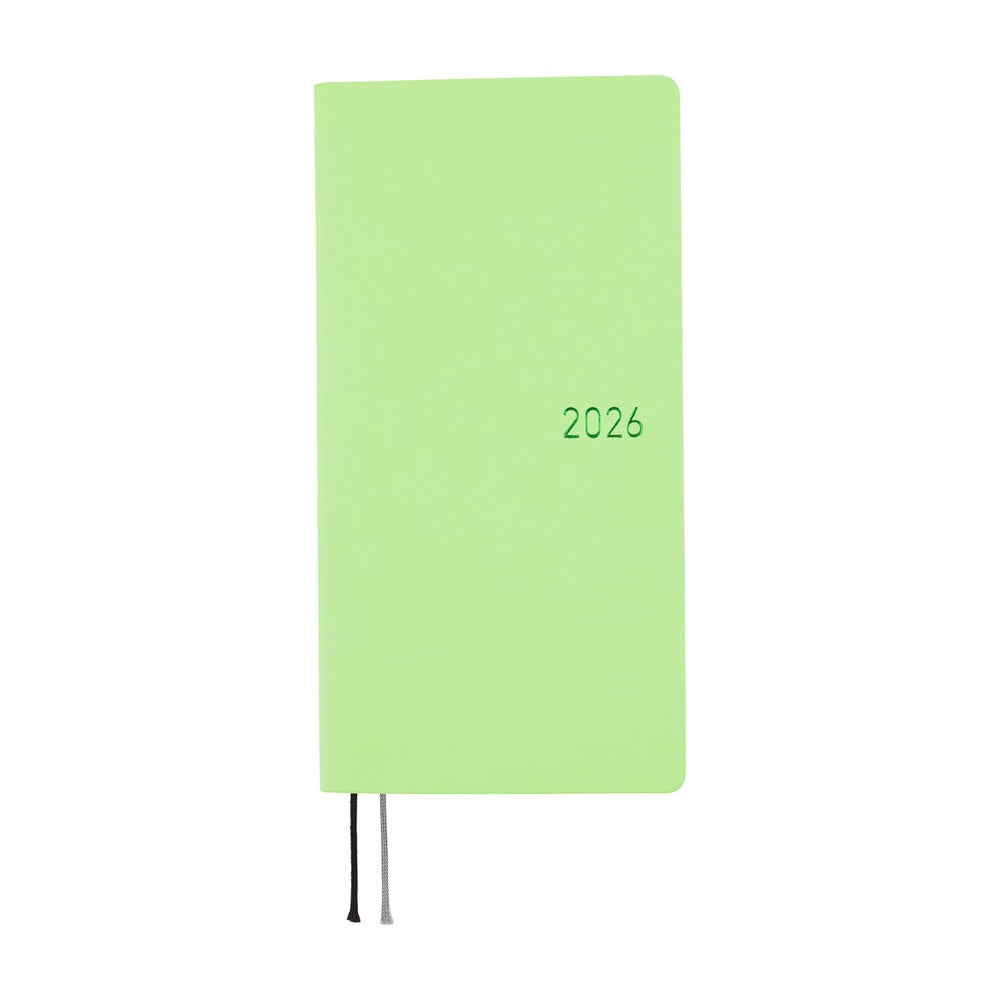 Hobonichi 2026 Spring Weeks Smooth: Melon Sorbet [JPN/Tall & Slim/April Start]