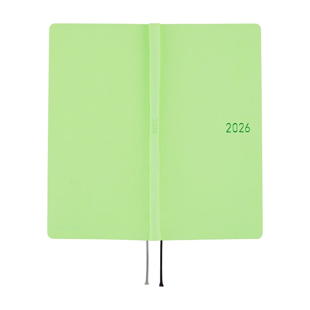 Hobonichi 2026 Spring Weeks Smooth: Melon Sorbet [JPN/Tall & Slim/April Start]