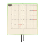 Hobonichi 2026 Spring Weeks Smooth: Melon Sorbet [JPN/Tall & Slim/April Start]