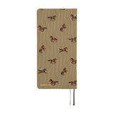 Hobonichi 2026 Spring Weeks Bow & Tie: Galloping Horses [JPN/Tall & Slim/April Start]