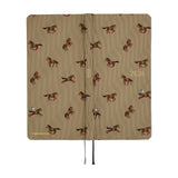 Hobonichi 2026 Spring Weeks Bow & Tie: Galloping Horses [JPN/Tall & Slim/April Start]