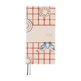 Hobonichi 2026 Spring Weeks Unsodo Bijutsukai (Blue Pigeons) [JPN/Tall & Slim/April Start]