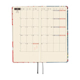 Hobonichi 2026 Spring Weeks Unsodo Bijutsukai (Blue Pigeons) [JPN/Tall & Slim/April Start]