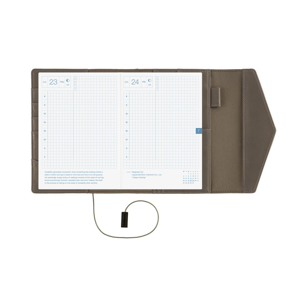 Hobonichi Techo 2026 Original Book & Cover - Letter [JPN/A6/April Start]