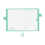 Hobonichi Techo 2026 Cousin A5 Book & Cover - Colors: Chamomile Mint [JPN/A5/April Start]
