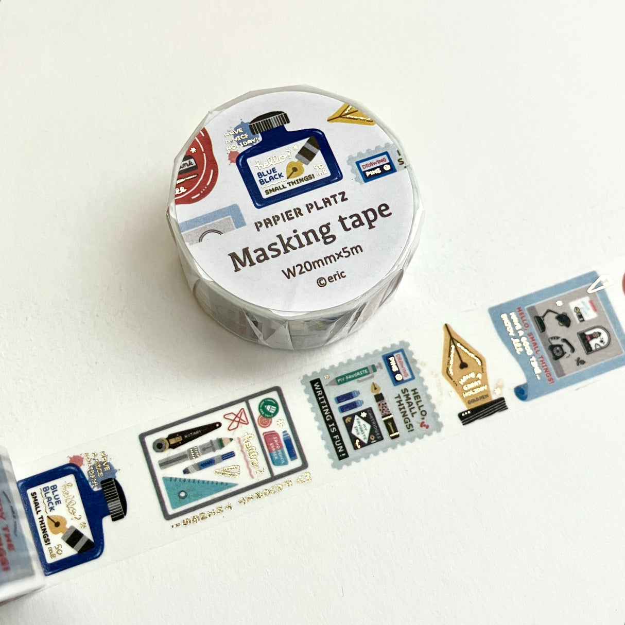 Papier Platz x Eric Small Things Washi Tape - Writing Utensils