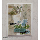 Arden Creative Studio Maker Series Fern Valley 4 in x 6 in Layering Clear Stamp Set