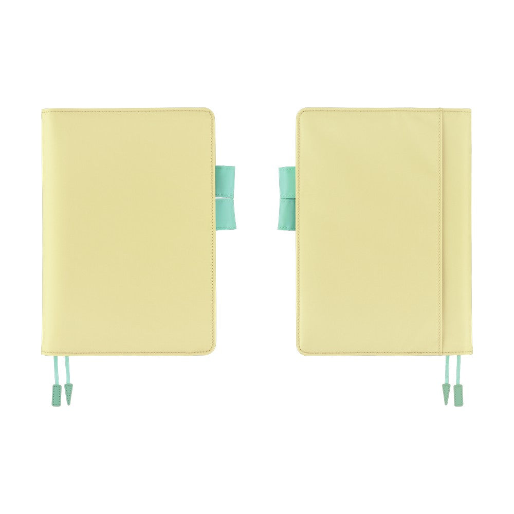 Hobonichi Techo 2026 Cousin A5 Book & Cover - Colors: Chamomile Mint [JPN/A5/April Start]