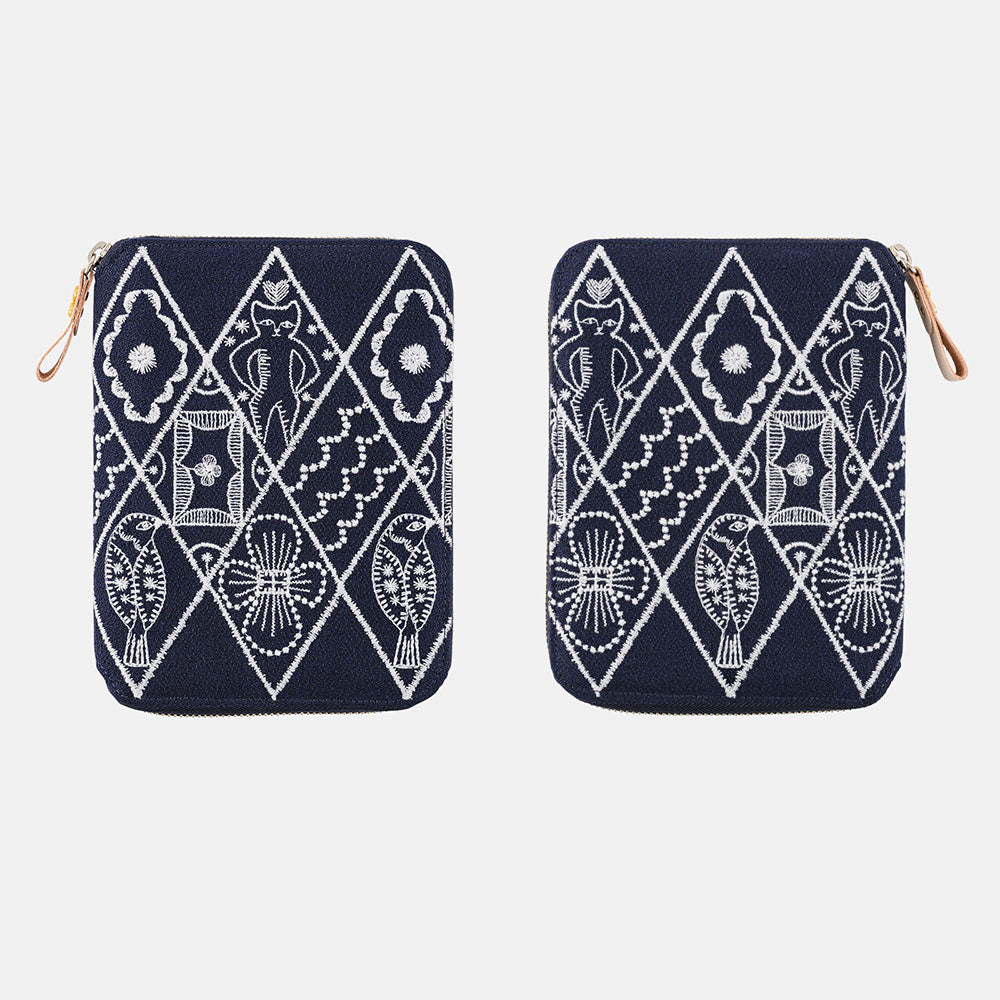 Hobonichi 2025 A6 Funda mina perhonen: sinfonía (Marina)