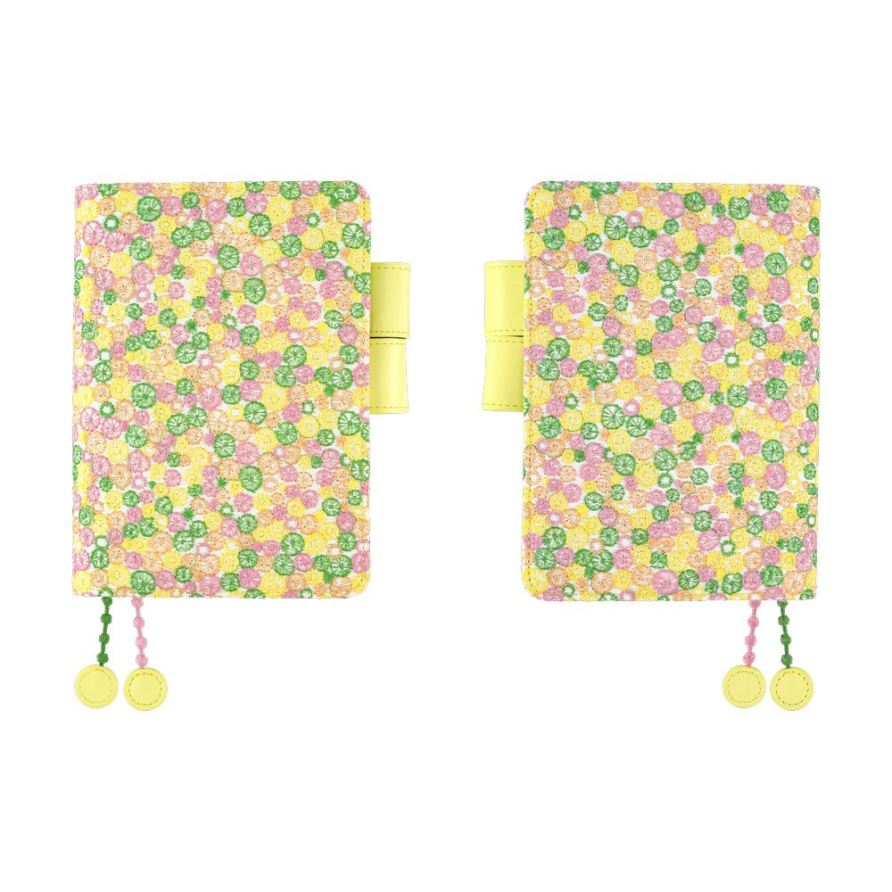 Hobonichi Techo 2026 Original Book & Cover - mina perhonen: skyful (Yellow) [JPN/A6/April Start]