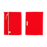 Hobonichi Techo 2026 Cousin A5 Book & Cover - Tragen: Red [ENG/A5/Jan Start]