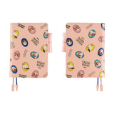 Hobonichi Techo 2026 Original Book & Cover - Candy Stripper: Random Dog & Cat (Pink) [JPY/A6/April Start]