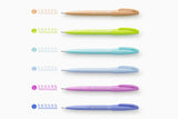 Pentel Fude Touch Brush Sign Pen 6 New Colors