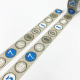 Numbers Washi Tape
