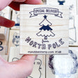 Special Delivery From North Pole Christmas Rubber Stamp
