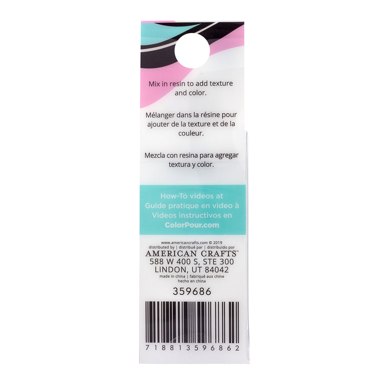 50% OFF - Color Pour Resin Mix-Ins Microbeads 4/Pkg