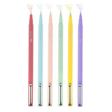 Le Pen Fine Point Pastel Set 6/Pkg Uchida