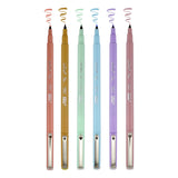 Le Pen Flex Retro Set 6/Pkg Uchida
