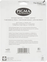 Pigma Manga Comic Pro Sketching & Inking Sets 8-Piece Set