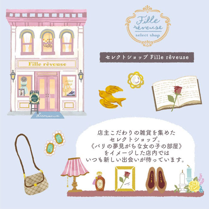 Boutique Letter Set Writing Papers & Envelopes Kotorimachi Shopping Street