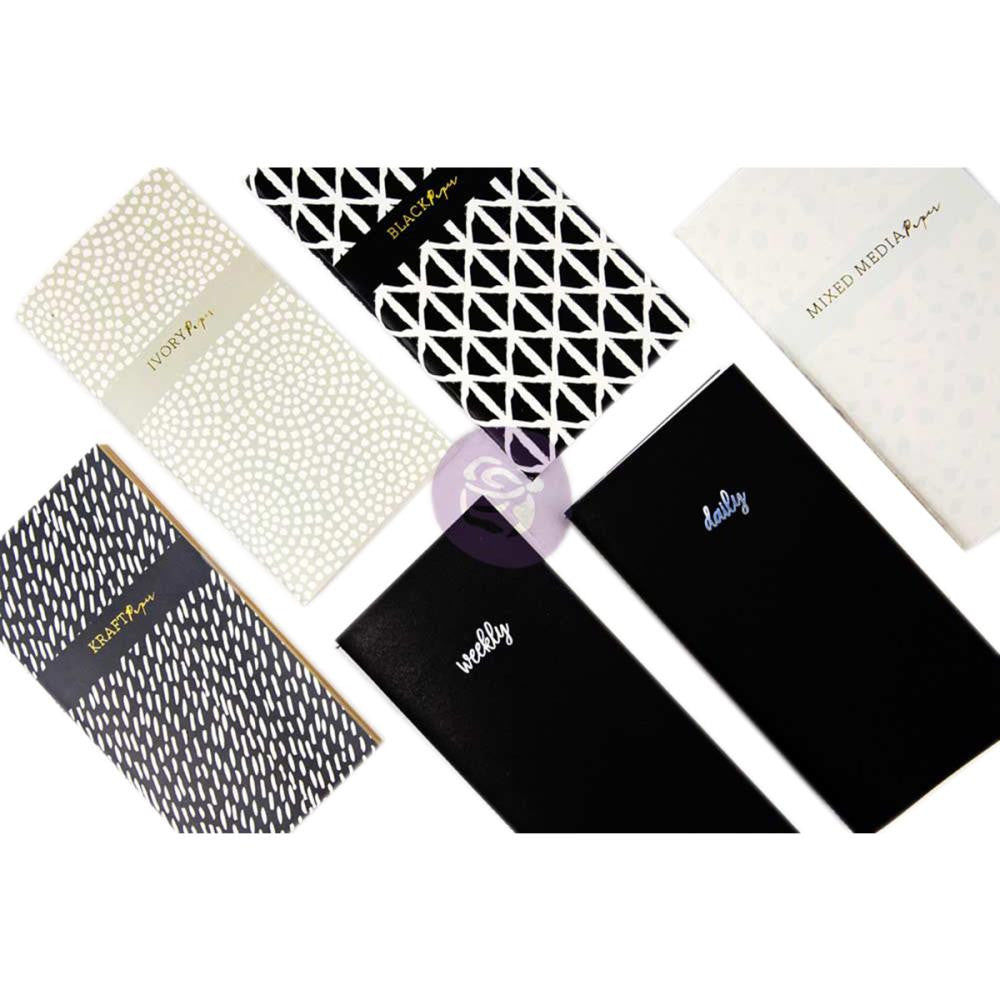 Weekly with White Paper Prima Traveler's Journal Notebook Refill 32 Sheets
