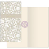Cuaderno de viaje Prima Traveler's Journal con círculos punteados y papel marfil, recambio de 32 hojas