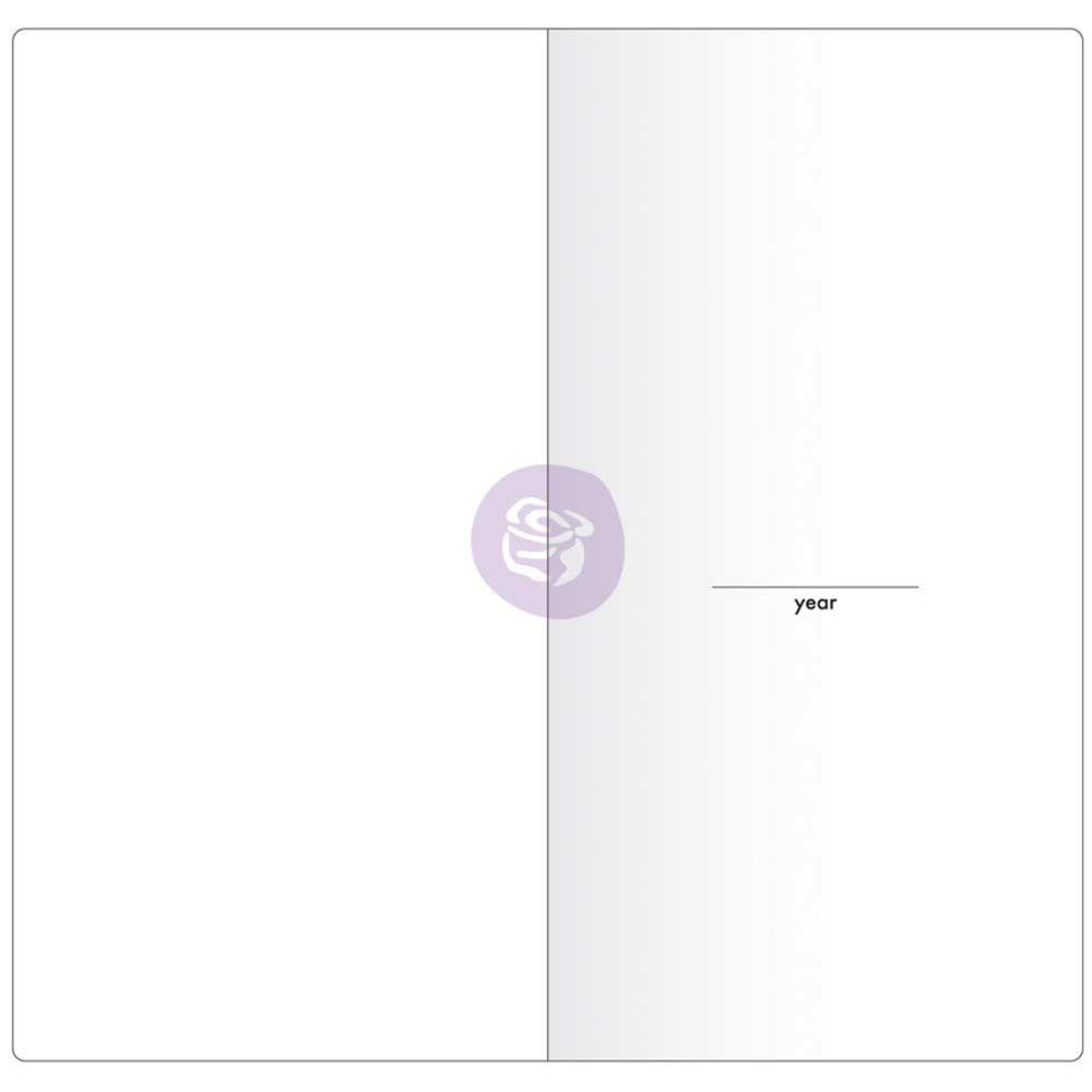 Recambio de cuaderno de viaje diario Prima Traveler's Journal de papel blanco, 32 hojas