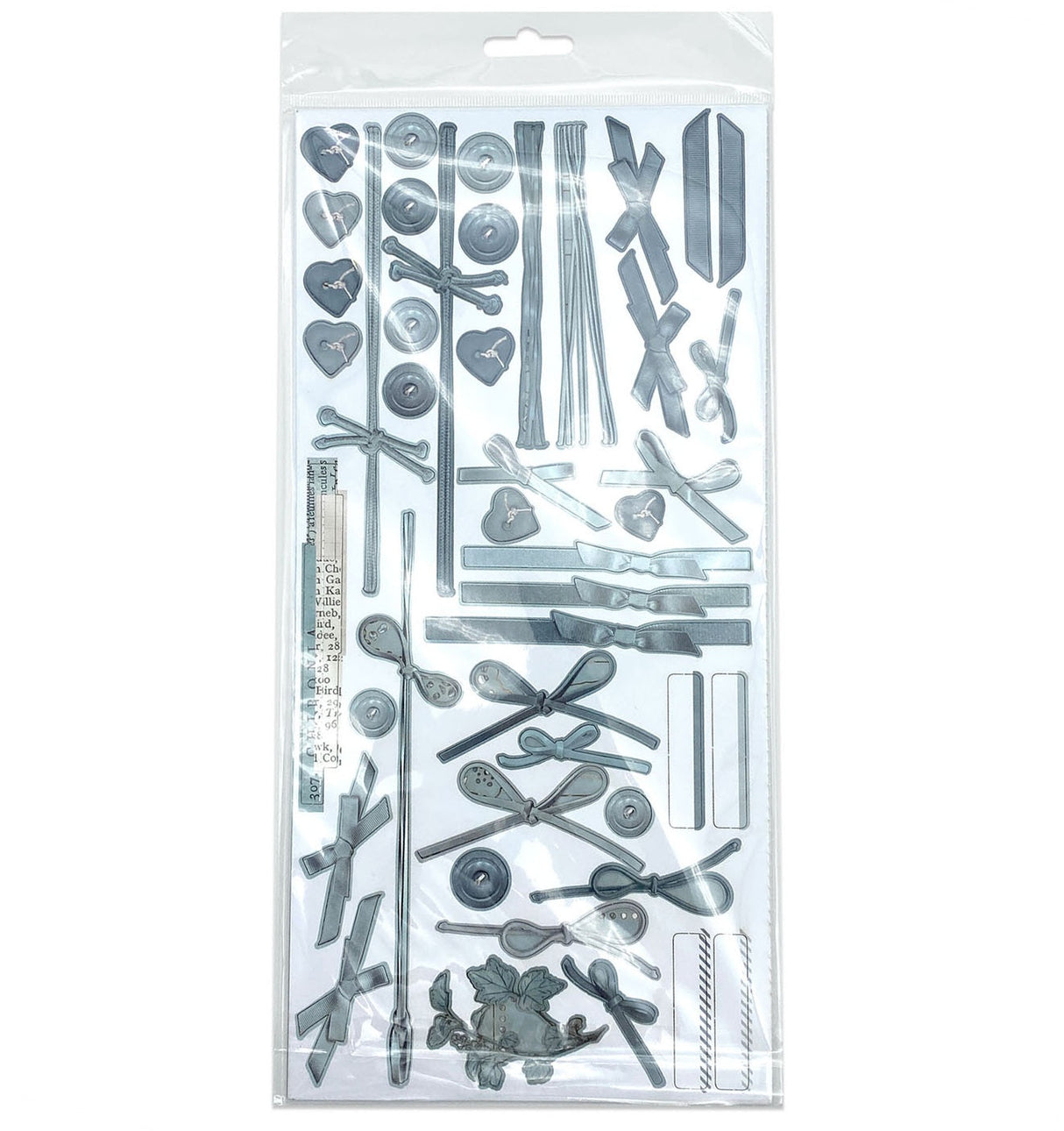 Color Swatch: Eucalyptus Laser Cut Outs Elements