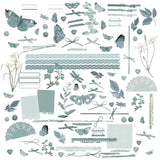 Color Swatch: Eucalyptus Laser Cut Outs Elements