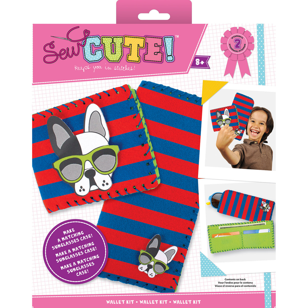 70% OFF - Doggie Sew Cute! Felt Wallet Kit