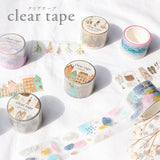 Pattern Clear PET Tape Mind Wave