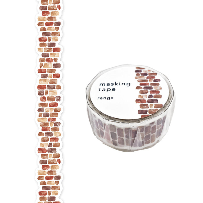 Ranga Brick Washi Tape Mind Wave