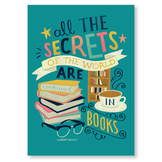 All The Secrets Postcard