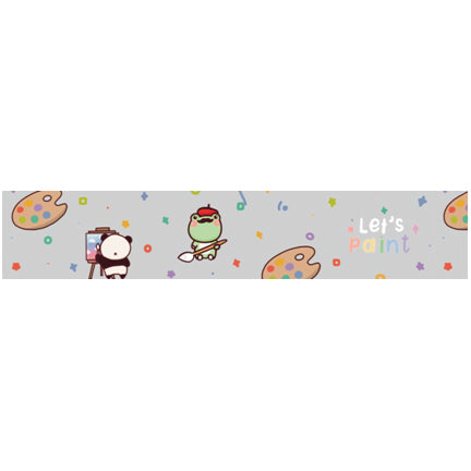Vamos a pintar con cinta washi Paperkumaco 
