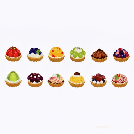 Fruit Tart Washi Tape Sticker Roll Bande