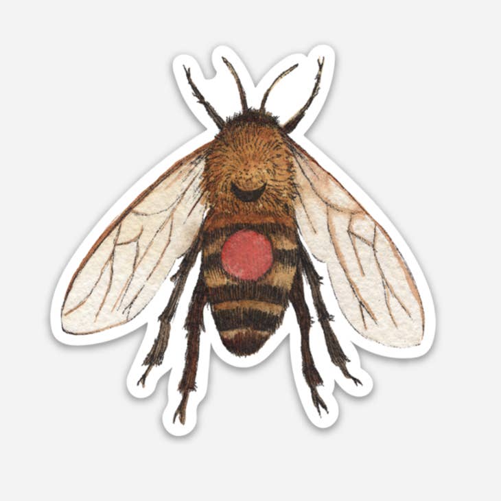 Pegatina de abeja