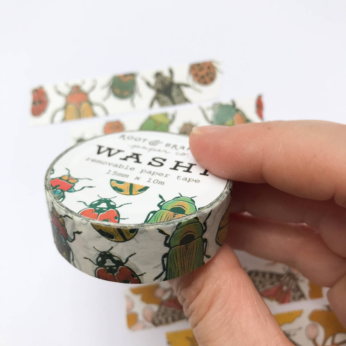 Cinta washi de escarabajo
