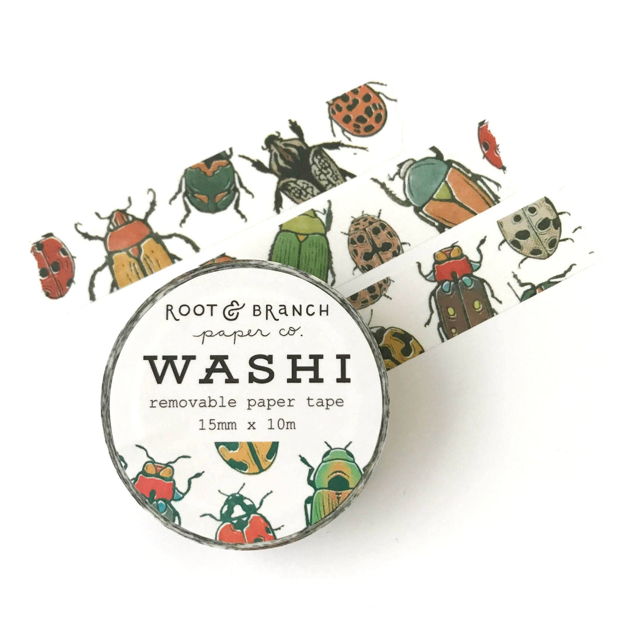 Cinta washi de escarabajo