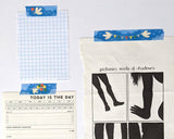 Cinta washi con motivo de celebración de aves