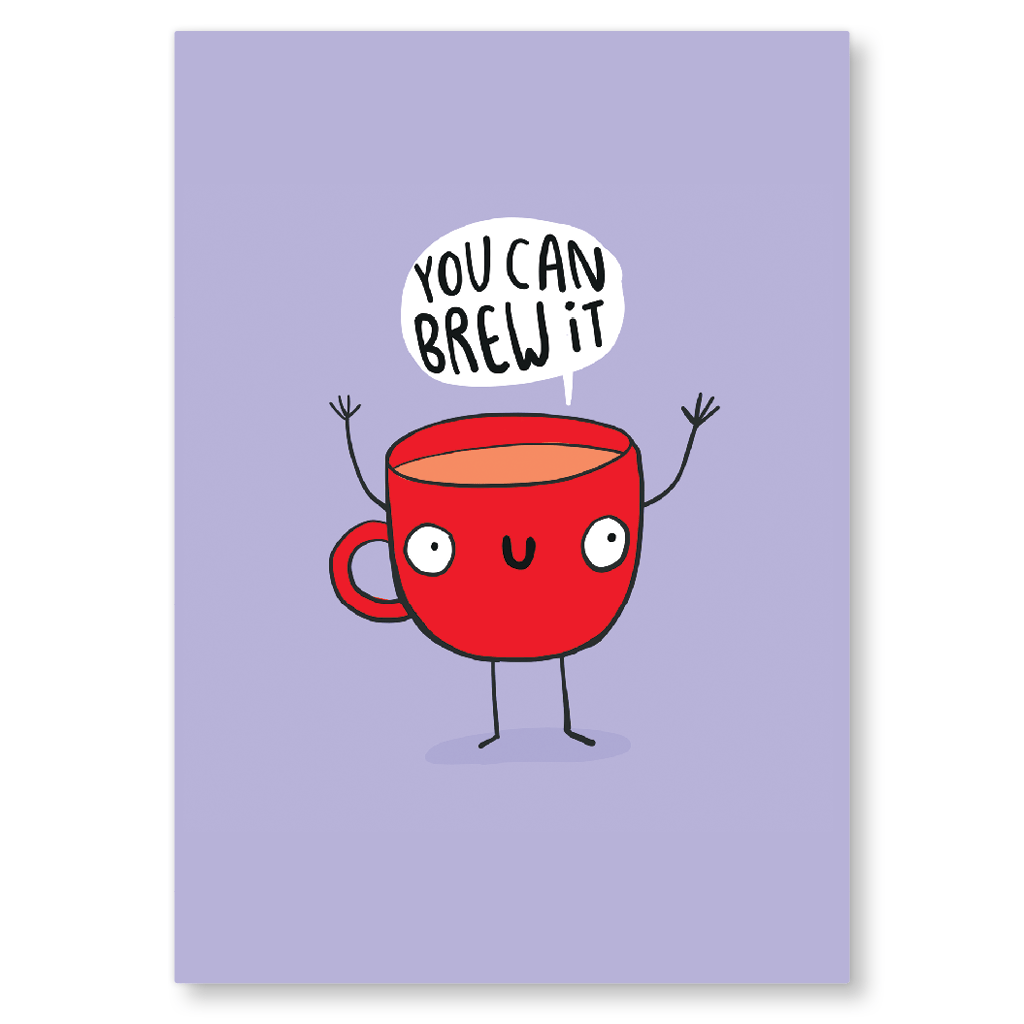 Brew It Postcard