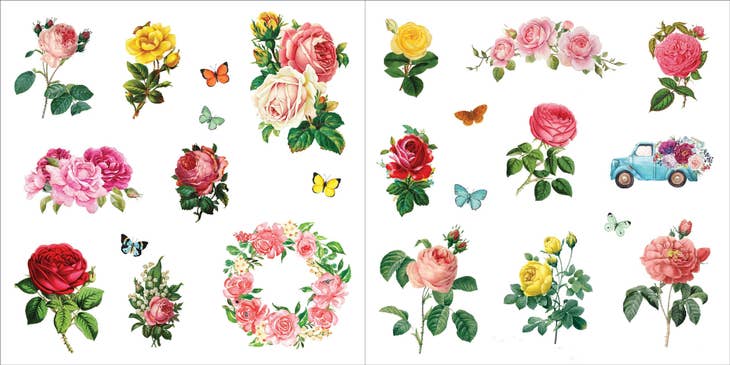 Libro de pegatinas Bunches of Botanicals (500 pegatinas)