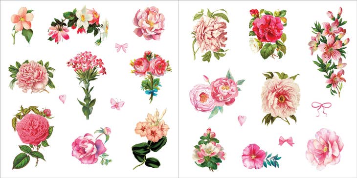 Libro de pegatinas Bunches of Botanicals (500 pegatinas)