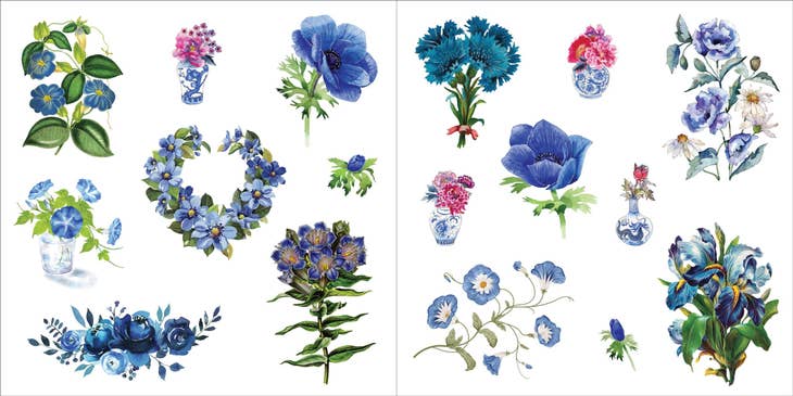 Libro de pegatinas Bunches of Botanicals (500 pegatinas)