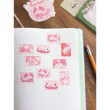 Thousand Skies - Cherry Blossom Axolotl Stamp Washi Tape